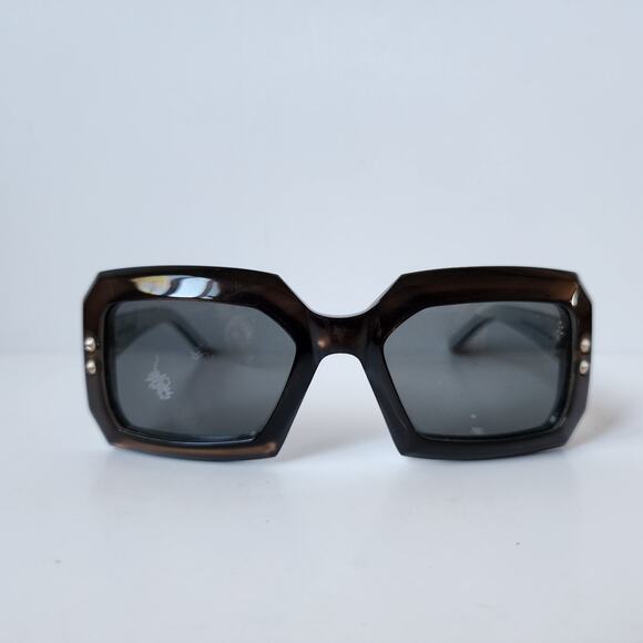 Marc Jacobs Womens Sunglasses Brown Rhinestones Bling MJ147S READ - Picture 2 of 7